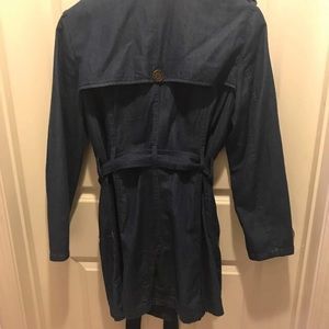 New York & Co Long Denim Jacket